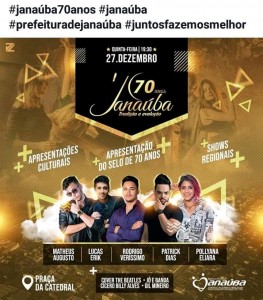 festa em Janauba