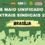 Centrais sindicais convocam para ato de 1º de maio, Dia do Trabalhador, em Brasília